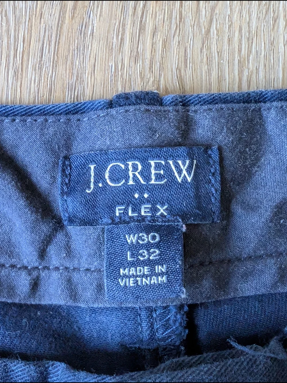 J. Crew Navy Flex Chinos
